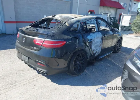 2019 Mercedes-Benz Amg Gle 63 Coupe S 4Matic z USA, uszkodzony, nr VIN 4JGED7FB7KA155469